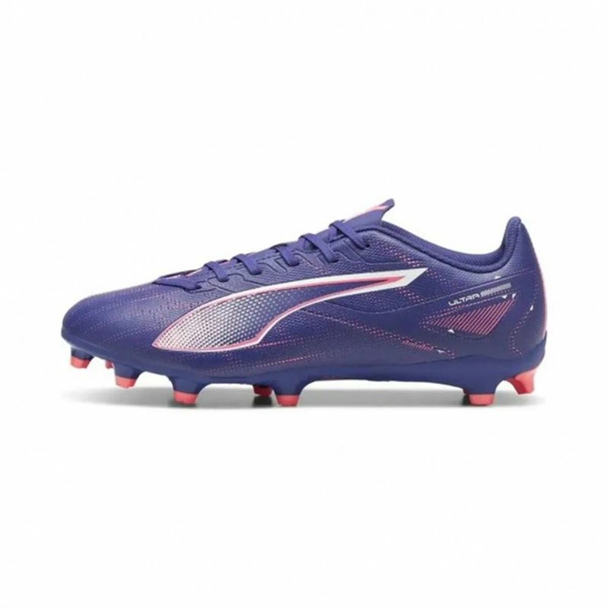 Childrens Football Boots Puma Ultra 5 Play Mg Purple 37