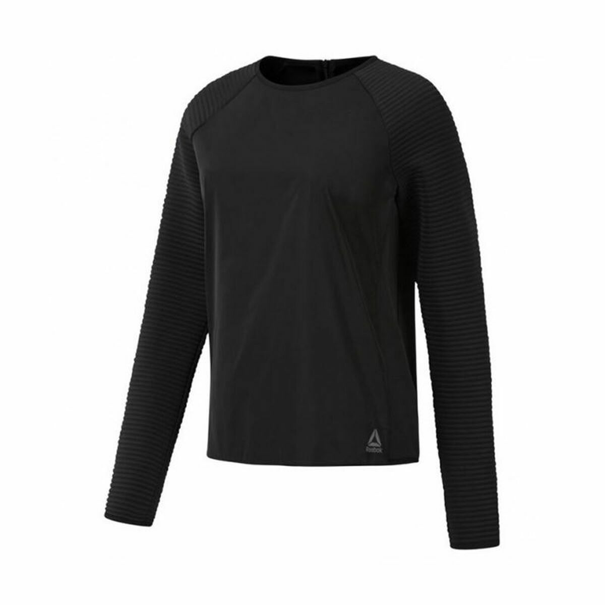 Women’s Long Sleeve T-Shirt Reebok Thermowarm Deltapeak Black XS