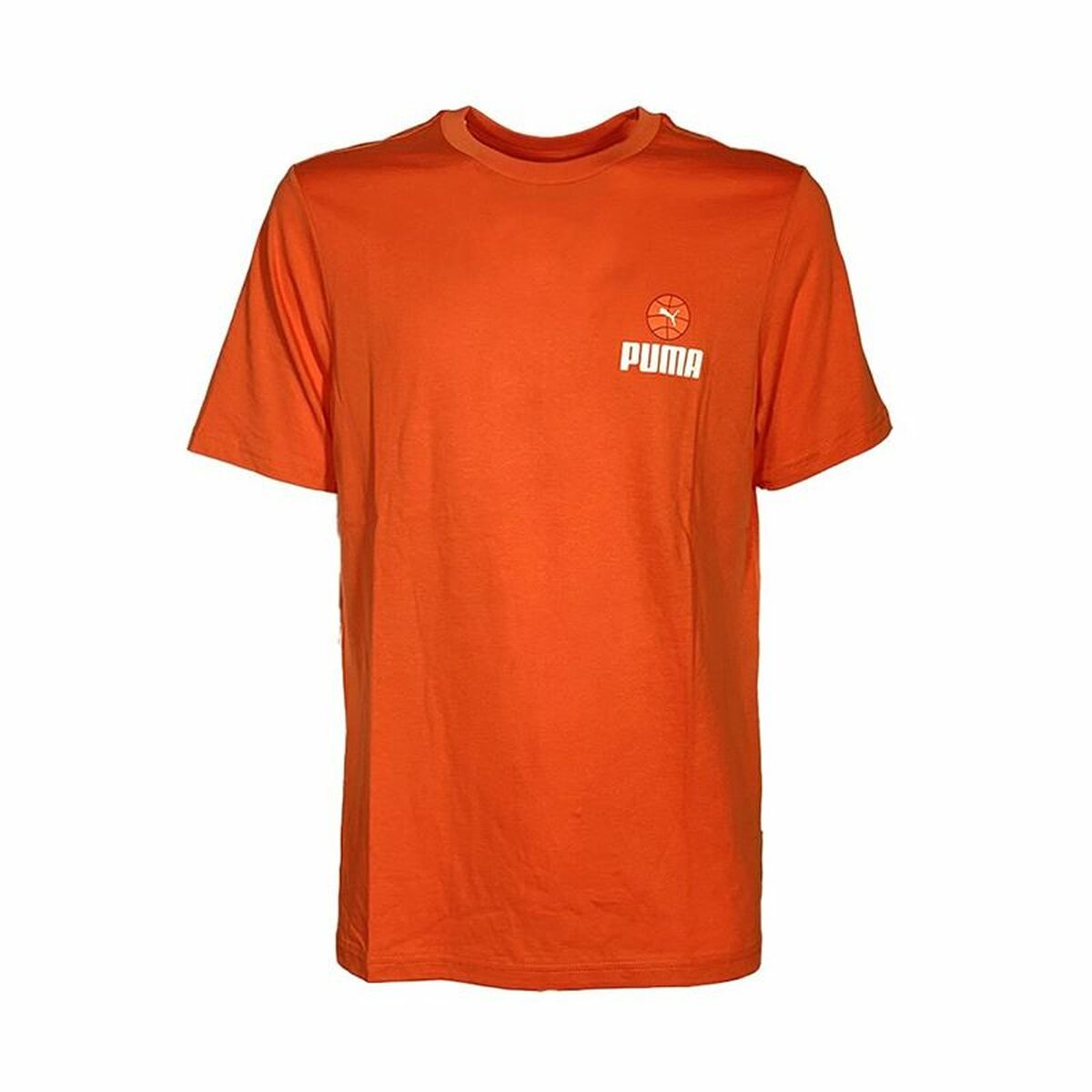 Men’s Short Sleeve T-Shirt Puma Chilli Powder Orange S