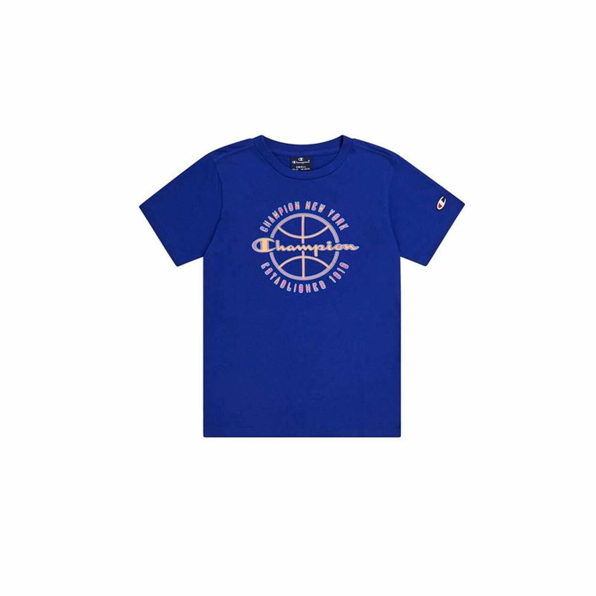 Men’s Short Sleeve T-Shirt Champion Crewneck XS