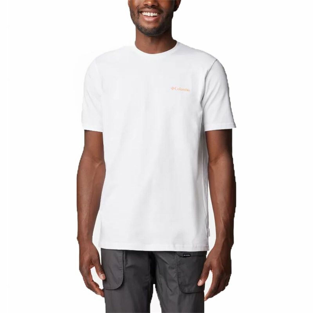 Men’s Short Sleeve T-Shirt Columbia Explorers Canyon™ White M