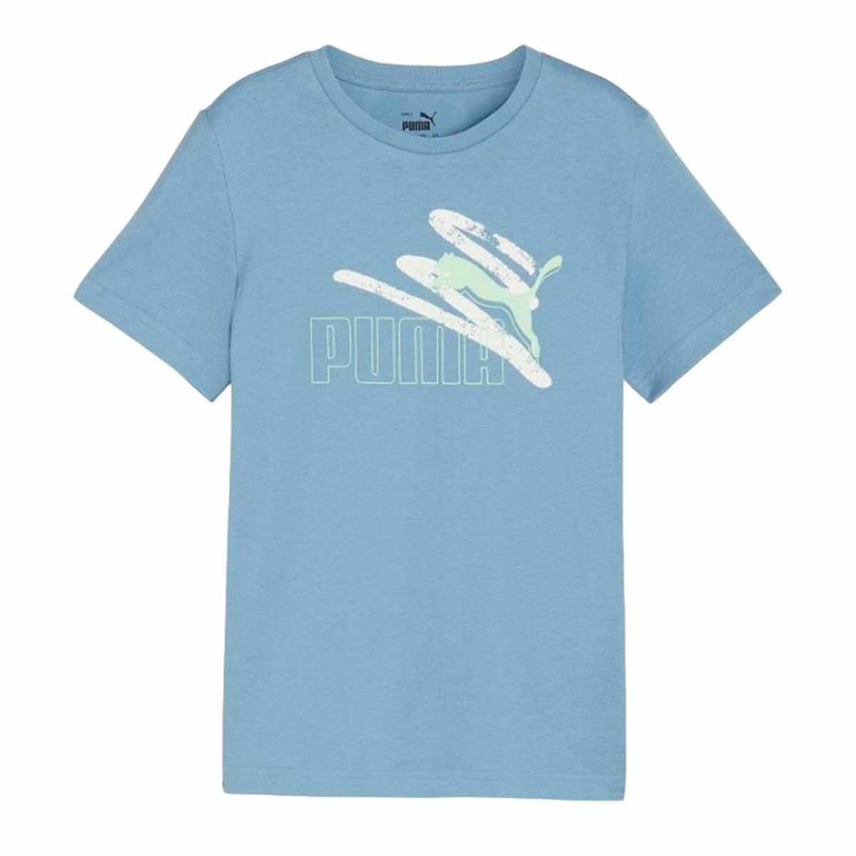 Child's Short Sleeve T-Shirt Puma Essentials+ AB Summer 9-10 Years