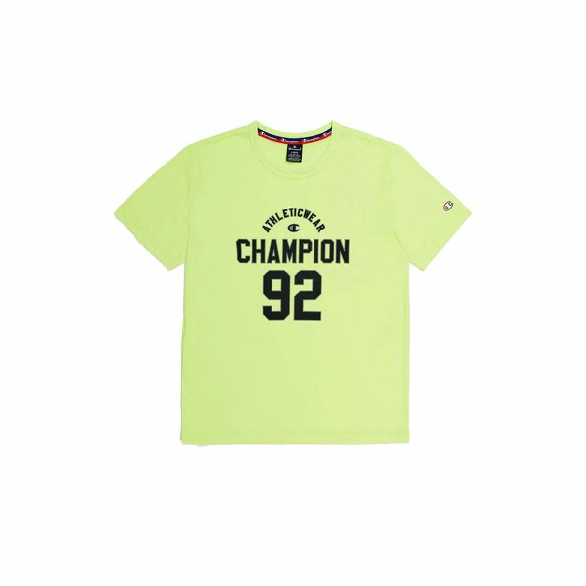 Men’s Short Sleeve T-Shirt Champion Crewneck L