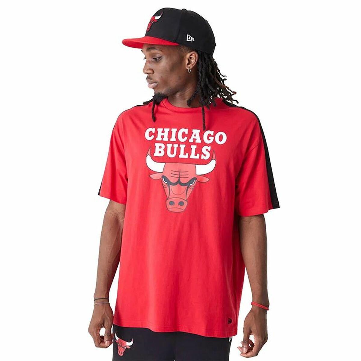 Men’s Short Sleeve T-Shirt New Era NBA Red XL